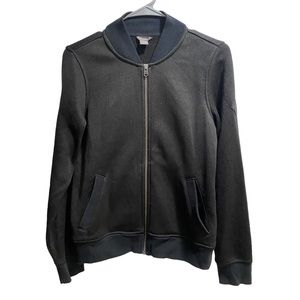 Black Eddie Bauer Bomber Jacket size‎ XS EUC